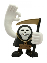Ghetto Reaper 'Gold & Cold' Designer Vinyl Art Toy Figure by Very Bravo