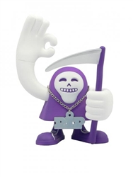 Ghetto Reaper 'Silver Shiver Edition' Designer Vinyl Art Toy Figure by Very Bravo