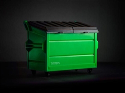 DIY Green Desktop Dumpster