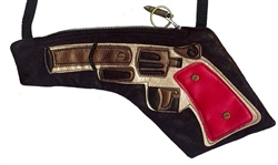 Red Smyth Gunslinger Handgun Bag w/ Bullet Zipper Pull