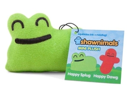 Happy Splug Green Plush by Shawnimals