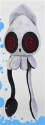 Dizzy Grey Large Squib Designer Plush by Squid Kids Ink