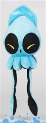 Squinty Blue Large Squib Designer Plush by Squid Kids Ink