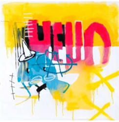 Anthony Lister %er Kitty Print Original Limited Edition Screenprint