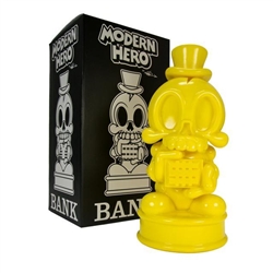 Modern Hero Yellow Edition Figure Bank by MAD