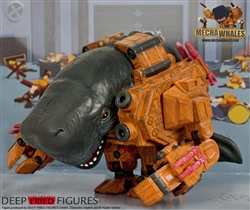 Mechawales Designer Vinyl Figure by Hauke Scheer