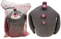 Neon Monster 'Mitch' Grey Colorway Plush