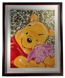 Very Important Piglet Framed Print 57/495 Signed & Numbered by David Willardson