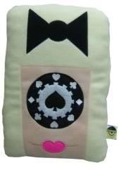 Pokerface Stuffed Head Plush Pillow from the World of Psyclops