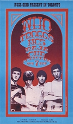 The Who in Toronto Poster - Gary Grimshaw