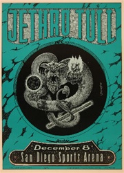 Jethro Tull Concert Poster
