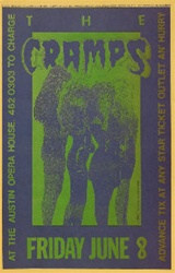 The Cramps Concert Poster