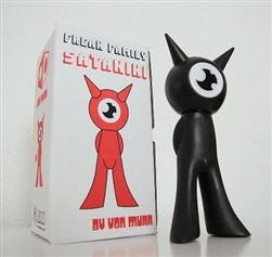 Sataniki Freak Family Black Edition Vinyl Figure Von Murr