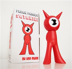 Sataniki Freak Family Red Edition Vinyl Figure Von Murr