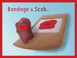 Bandage and Scab Plush Set