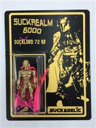 Suckadelic 10th Anniversary Suckrealm 6000 Gold Sucklord 72 Action Figure