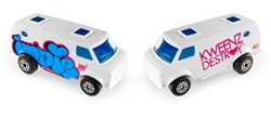 INDIE184 + TYO Graffiti Art 1:64 Scale Diecast Matchbox Van