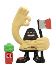 The Carrot Slayer 'Gruesome Edition' Designer Vinyl Art Toy Figure by Very Bravo