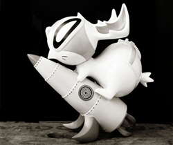 Bellicose Bunny Vinyl Figure - Vortex Edition