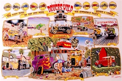 Deuces Wild Poster - Robert Williams