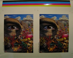 In The Land Of Retinal Delights Uncut Postcard Set - Robert Williams