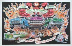 Masters Of The 50's Poster - Robert Williams