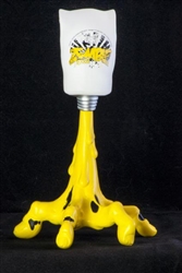Zombie Gooo! NYCC Yellow Edition Tube Monster Vinyl Toy Figure Viseone Flying Lulu